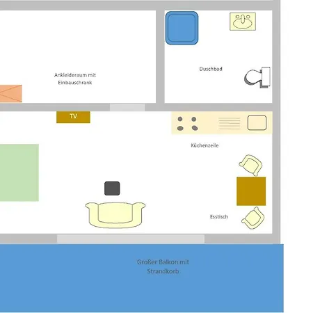 Apartment Fischerhus Glowe